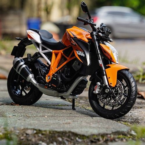 美驰图1:12 ktm系列1290超级公爵仿真合金摩托车成人收藏模型