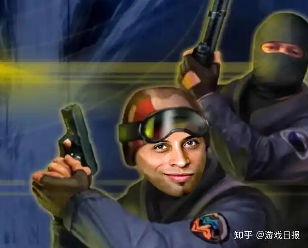 除去地图本身不谈,其中出现的恐怖分子也是十分经典的悍匪形象.