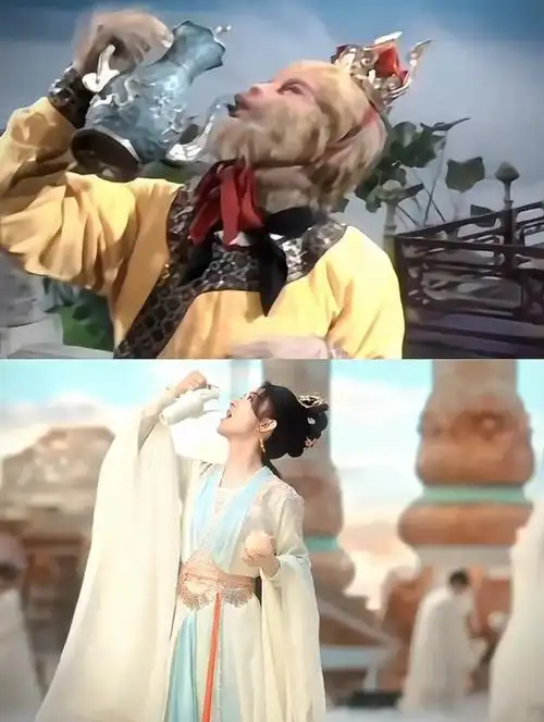 我们@与凤行官微好像真的和西游记有什么关联,就问@赵丽颖沈璃是不