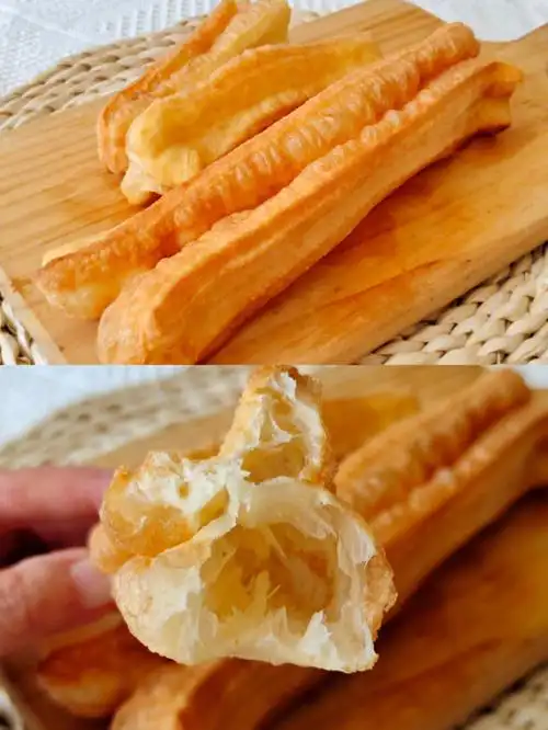 在家只用几块钱就可以做出香酥可口的油条