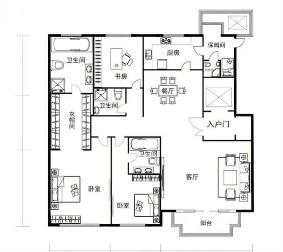 3居97东四环沿线丨层高达3米97豆腐块户型丨面宽达15米97218平