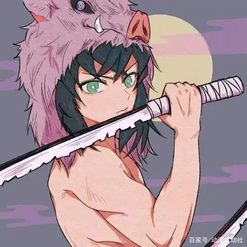 鬼灭之刃:猪头少年嘴平伊之助,明明可以靠颜值,却偏要拼实力