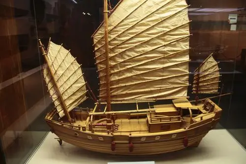 《参观上海航海博物馆古帆船》康乐撰稿集(21)