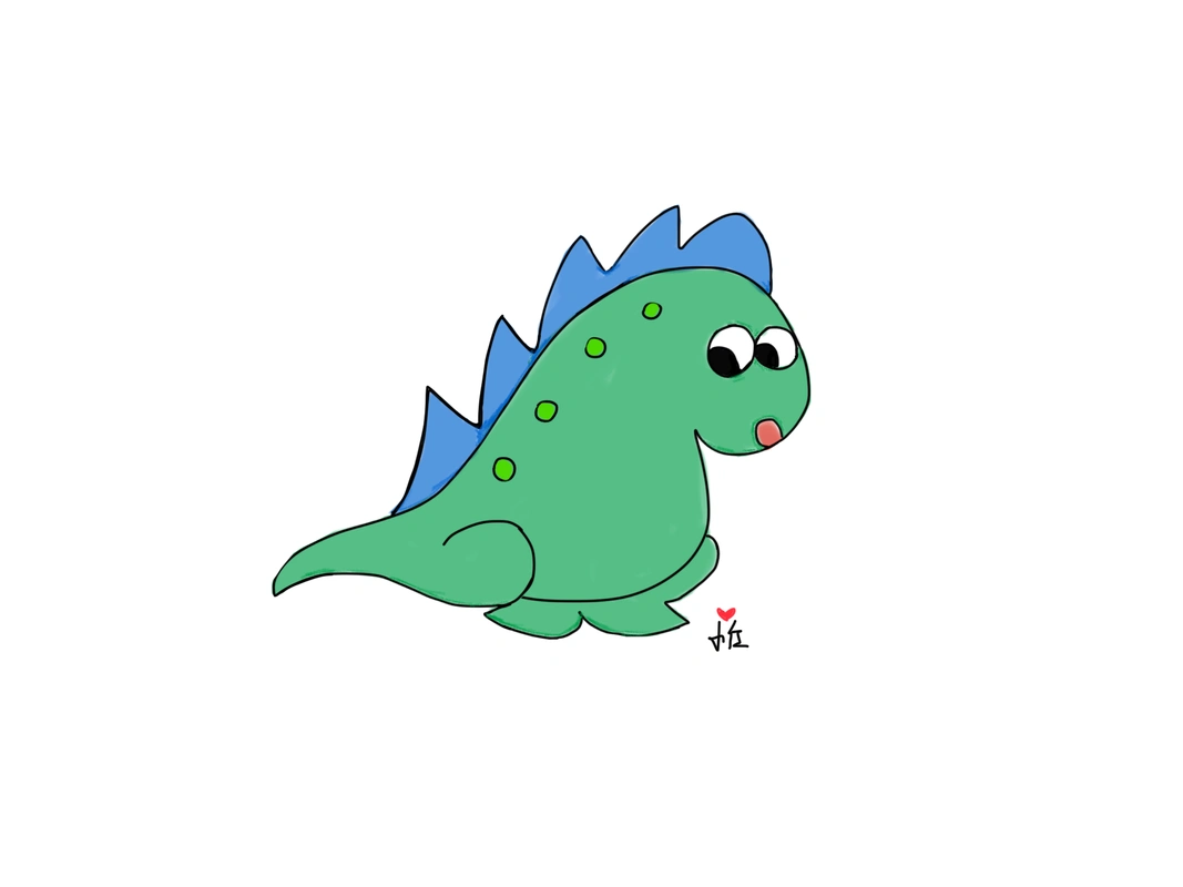 一波卡通小恐龙图片