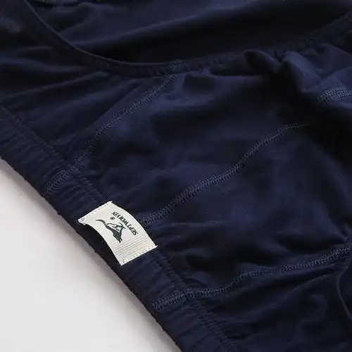 2条盒装 七匹狼三角裤男士全棉三角内裤纯棉塑身裤头性感男内裤潮