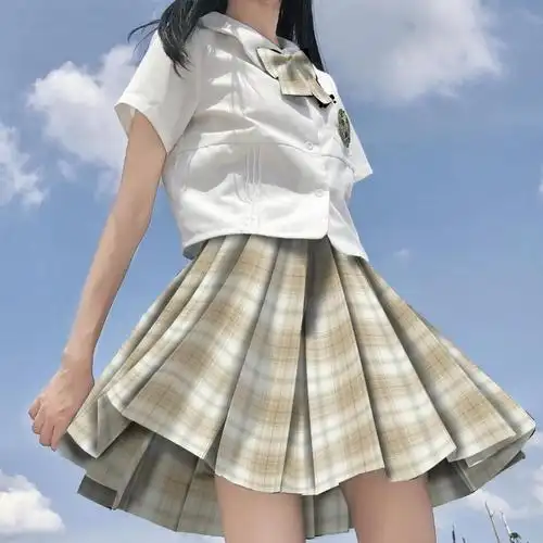 【官方旗舰】jk下半身裙子亅k裙少女制服半裙东临社周一统格子裙格裙