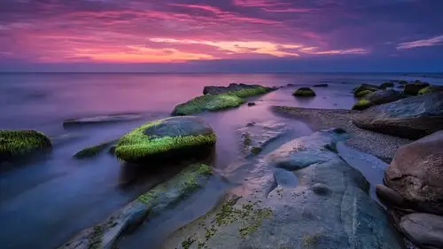 大海唯美海岸风景,高清图片,电脑桌面-壁纸族