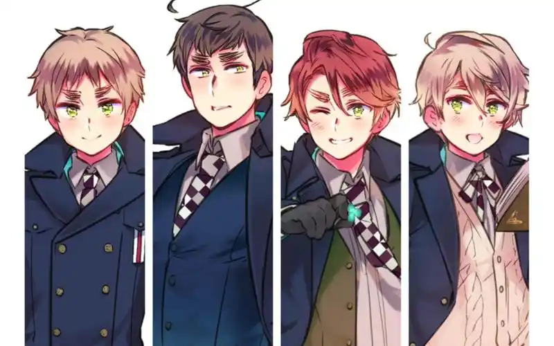 眉毛兄弟们,集齐啦【英伦家族/hws】