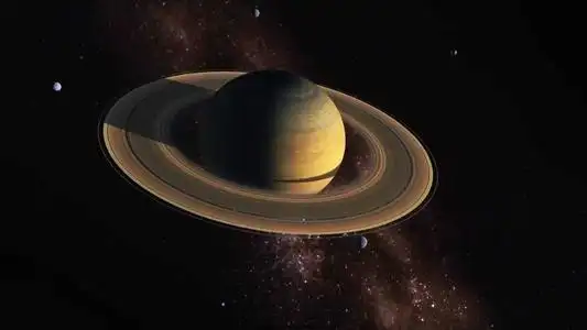土星真实拍摄图片
