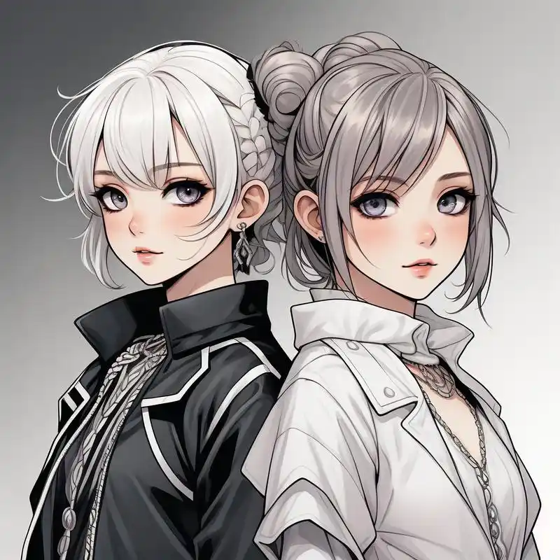 姐弟头像|一萌一酷90太酷啦99 谁能拒绝这么可爱的姐弟头像呢99