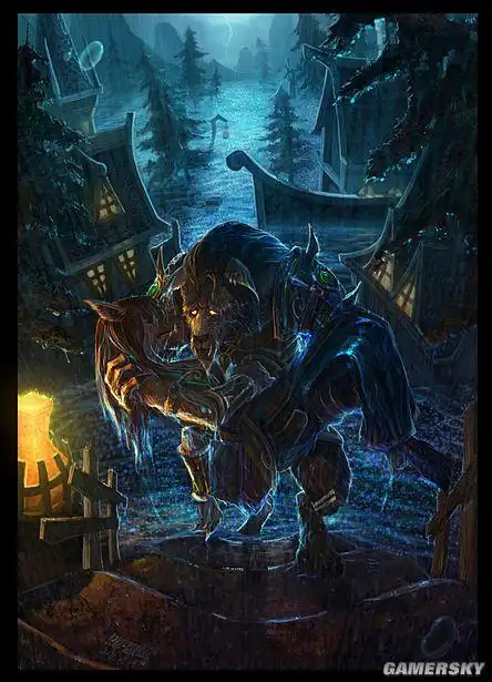 草泥马打动暴雪魔兽世界画廊原画大集合