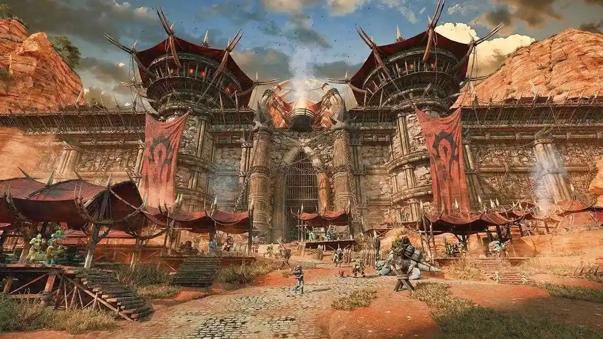 油画版艾泽拉斯·部落篇.#魔兽世界 #魔兽世界怀旧服 #我们 - 抖音