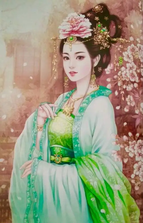 古装手绘美女 古风美人