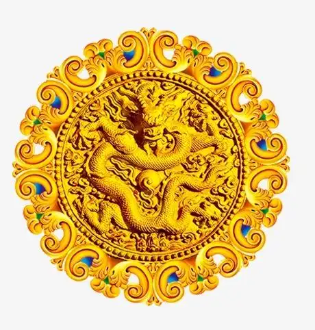 金色龙纹