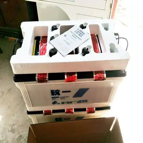 电瓶正品gs统一蓄电池12v水电n100200ah汽车起动型