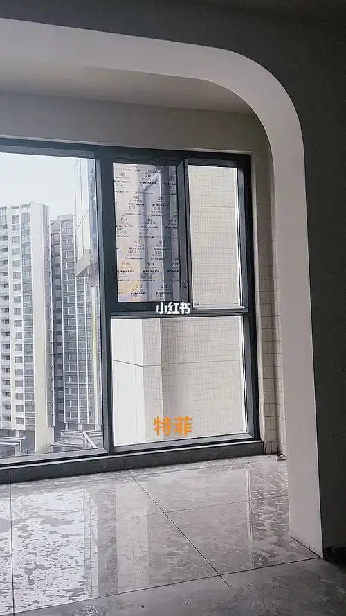 断桥铝窗户  #超大玻璃