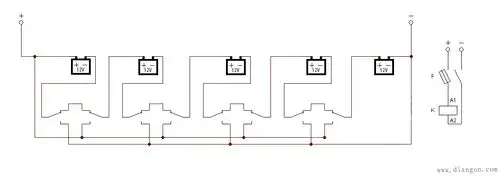 电瓶串并联转换线路图 - 第25页 - 电路图分享_电工学习网