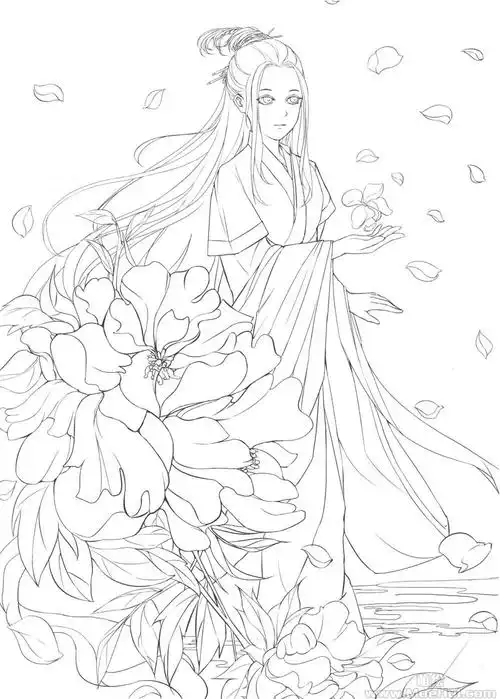 新手练习线稿古风线稿集ii48p