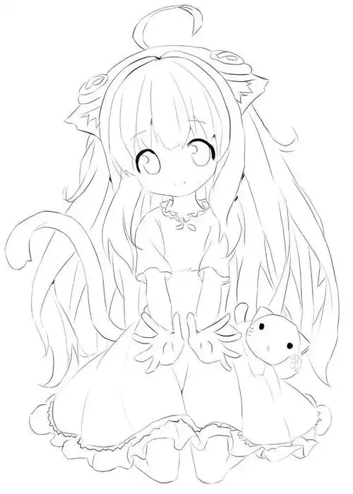 动漫社区_漫画线稿_古风插画_原画作品 - 蓝铅笔