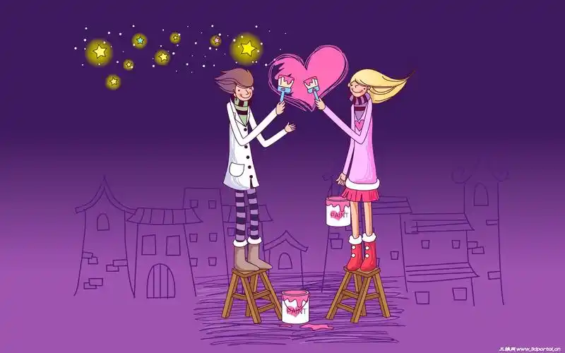 高清爱情主题壁纸1920x1200之三(5p)