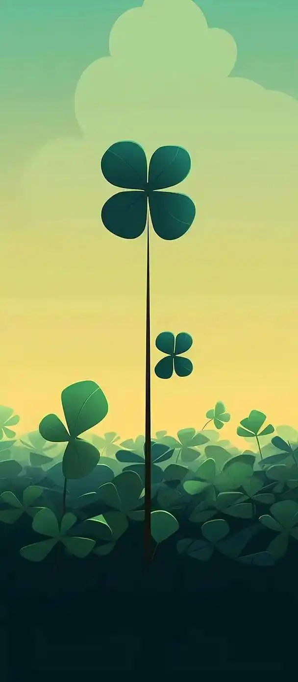 vol 242 精选无水印高清手机壁纸(幸运四叶草)