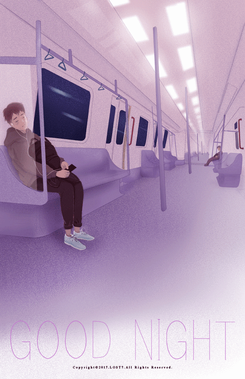 一组治愈系动图原来每个人下班后的孤独都一样