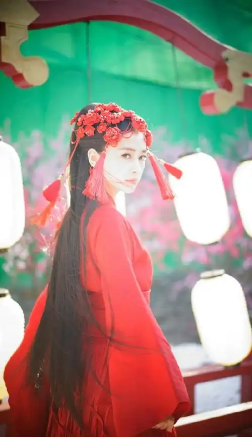 angelababy杨颖版芦苇微微新娘造型美翻啦