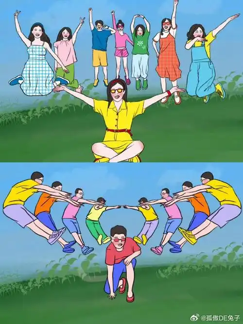 一些趣味搞怪拍照姿势