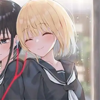 卡通动漫闺蜜头像二人可爱优质闺蜜卡通头像呆萌