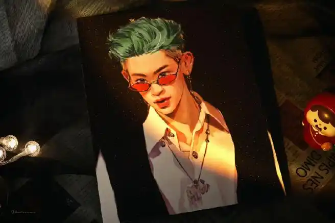 小鬼王琳凯0520生日快乐#95五彩小琳q版贴纸(p5)×300套95条件