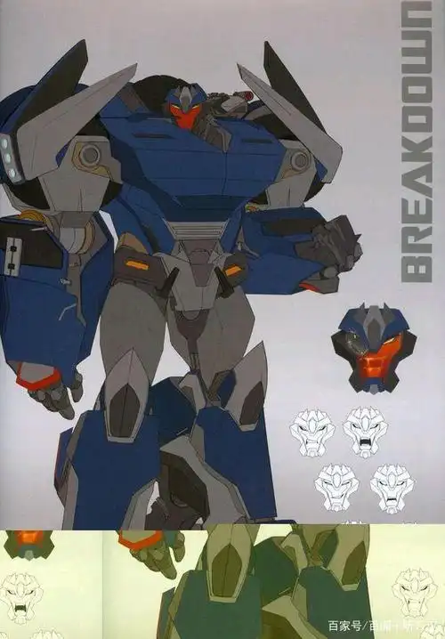 变形金刚领袖之证狂派图鉴