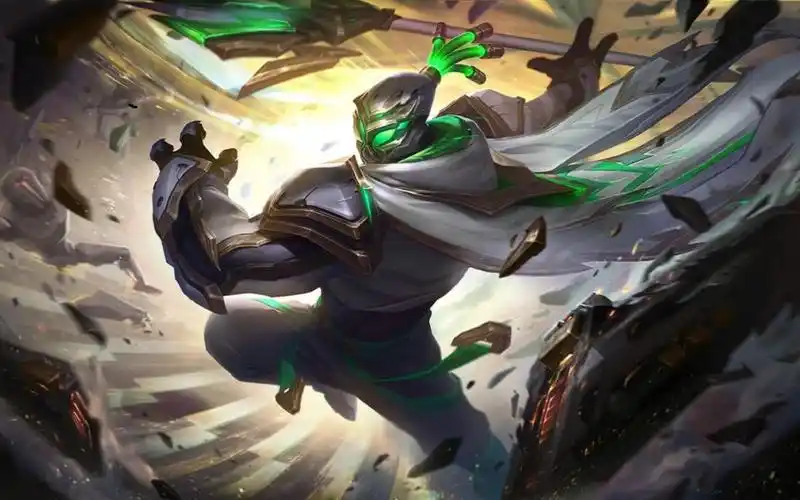 【lol皮肤展示】武器大师 贾克斯  征服者 至臻 皮肤展示