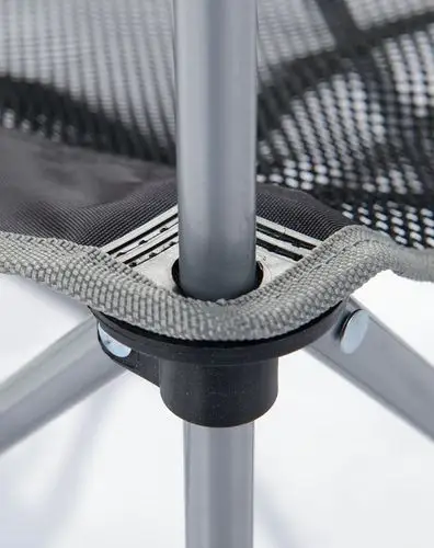 加粗钢管 中性雅黑色折叠椅 轻便承重100kg