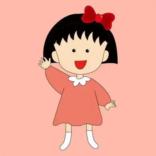 樱桃小丸子卡通人物手抄报 动物手抄报