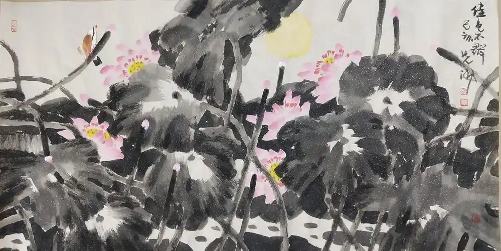 庚子夏月著名画家赵先闻艺术作品欣赏