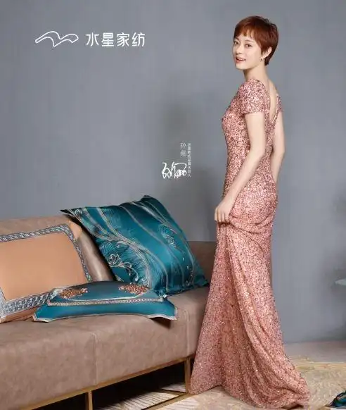 2018年,孙俪正式代言水星家纺