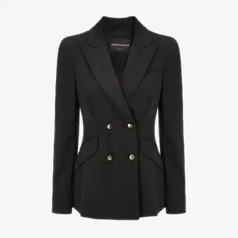 女士黑色薄西装素材免费下载_觅元素