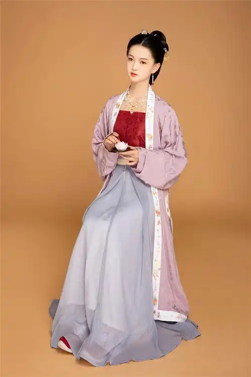 秋意阑珊宋制褙子吊带绣花葫芦提花汉服女装原创设计楠歌馆淘宝网