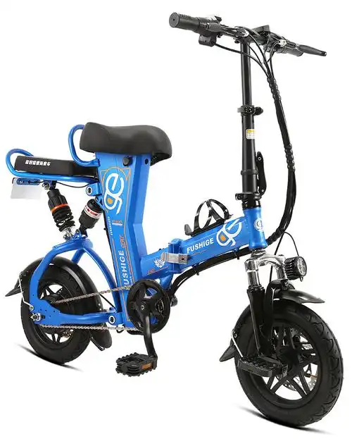 富士哥 电动自行车48v锂电折叠电动车男女滑板平衡车代驾代步电瓶成人