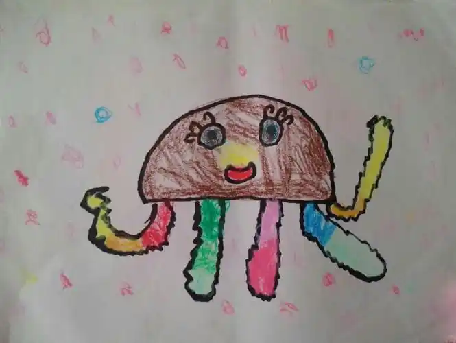 孩子五岁画的画,能算有一点点绘画天赋吗?