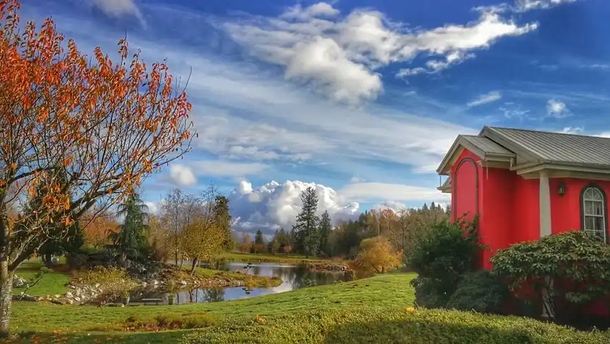 梦幻中的温哥华艺术庄园(风景片) - 美篇
