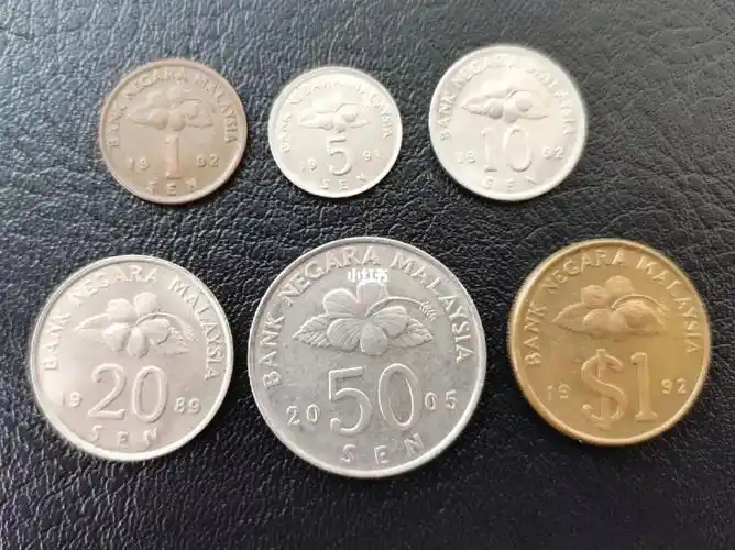 亚洲马来西亚全6枚