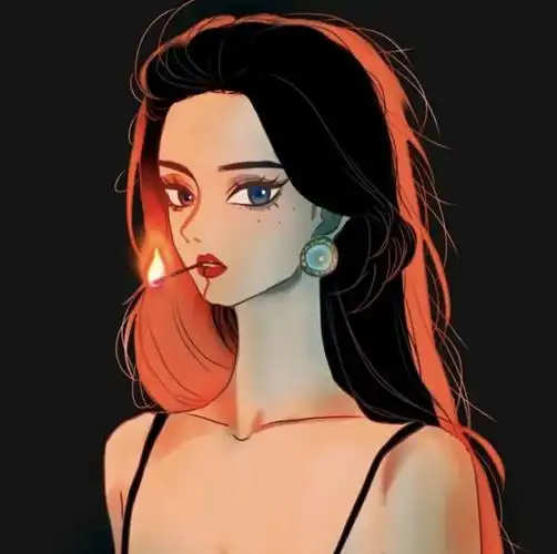 微信头像霸气暗色系微信动漫头像你就缺了这次的头像