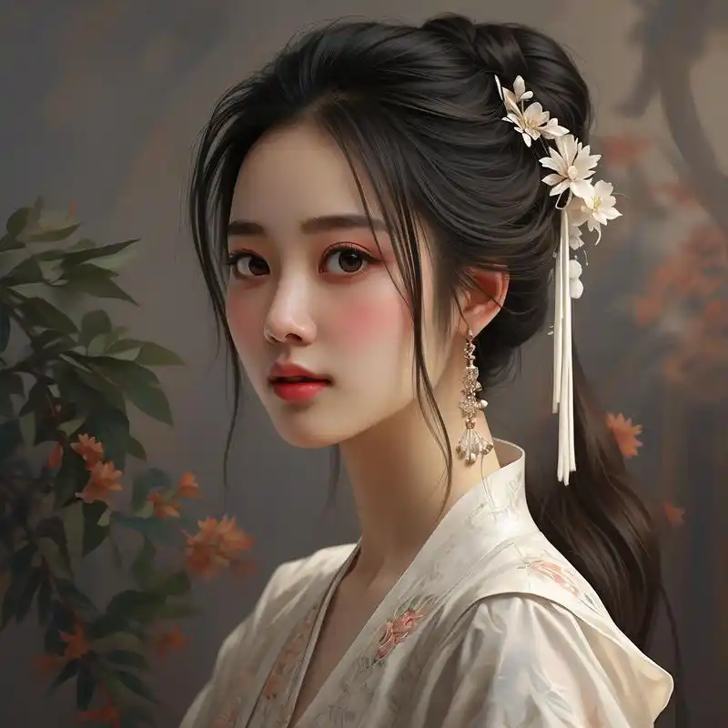 📸 绝美真人女生侧脸头像 💕