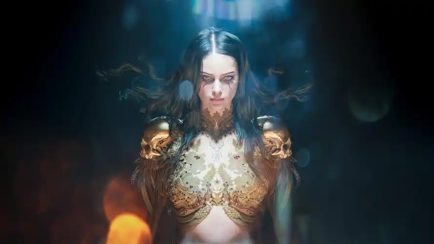 3d模型欣赏暗黑破坏神莉莉丝来自台湾的作者颜靖凯