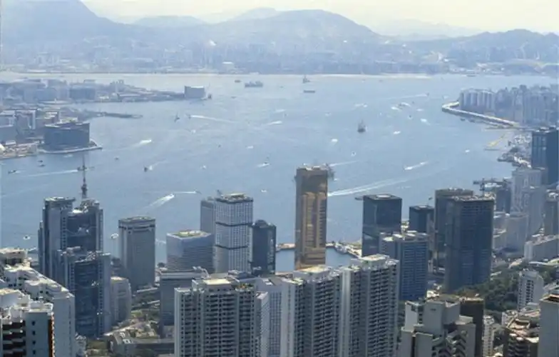 高楼大厦时尚洋气80年代的香港老照片 - — - 年代写真 - 爱读书