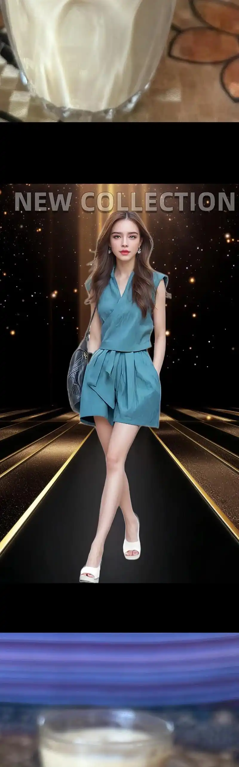 夏日简约风穿搭~简简单单就满好看的,纯色系高贵典雅