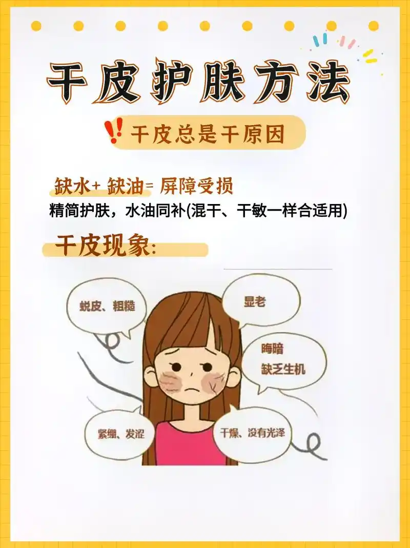皮肤干燥宝子们,不是产品用 - 抖音