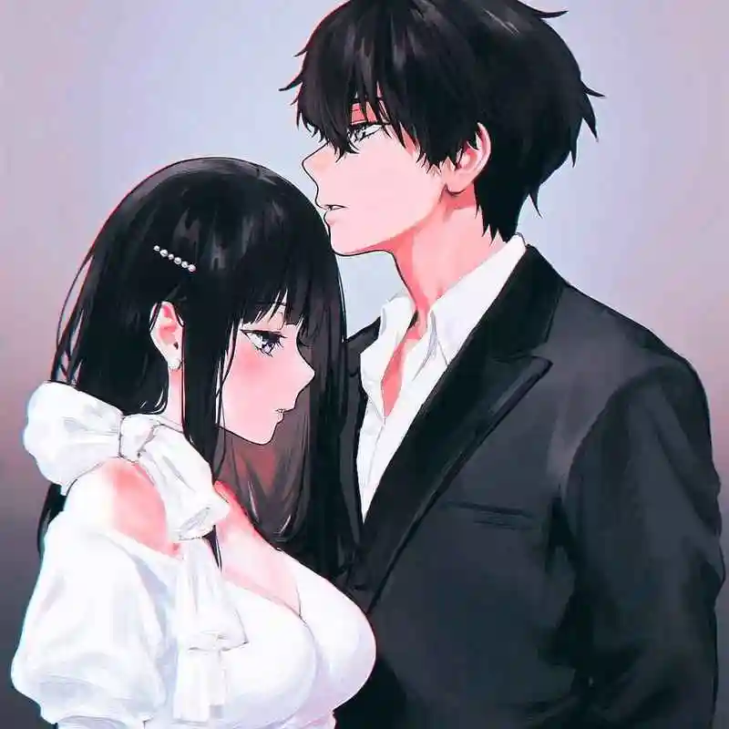 《冰菓》千反田爱瑠和折木奉太郎,动漫头像情头自剪分享