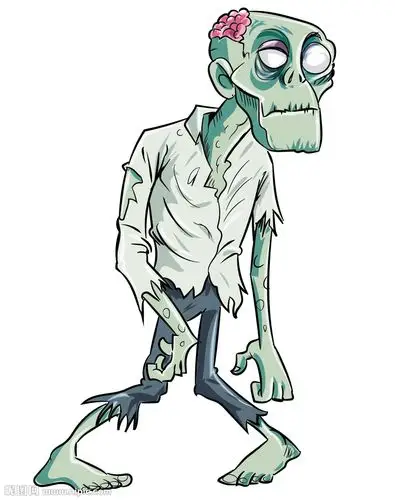 矢量卡通僵尸设计图__图片素材_其他_设计图库_昵图网nipic.com
